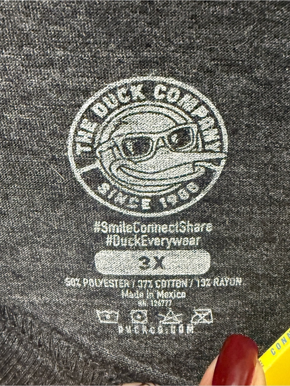 NWT The Duck Company Yellowstone Bear Trek Graphic Long Sleeve Tee 3X - Picture 4 of 5